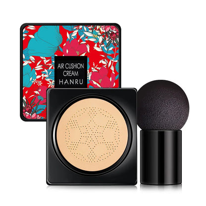 Elevate Your Glow with Mushroom Air Cushion BB Cream - The Ultimate Moisturizing Foundation Fluid for Flawless Skin!